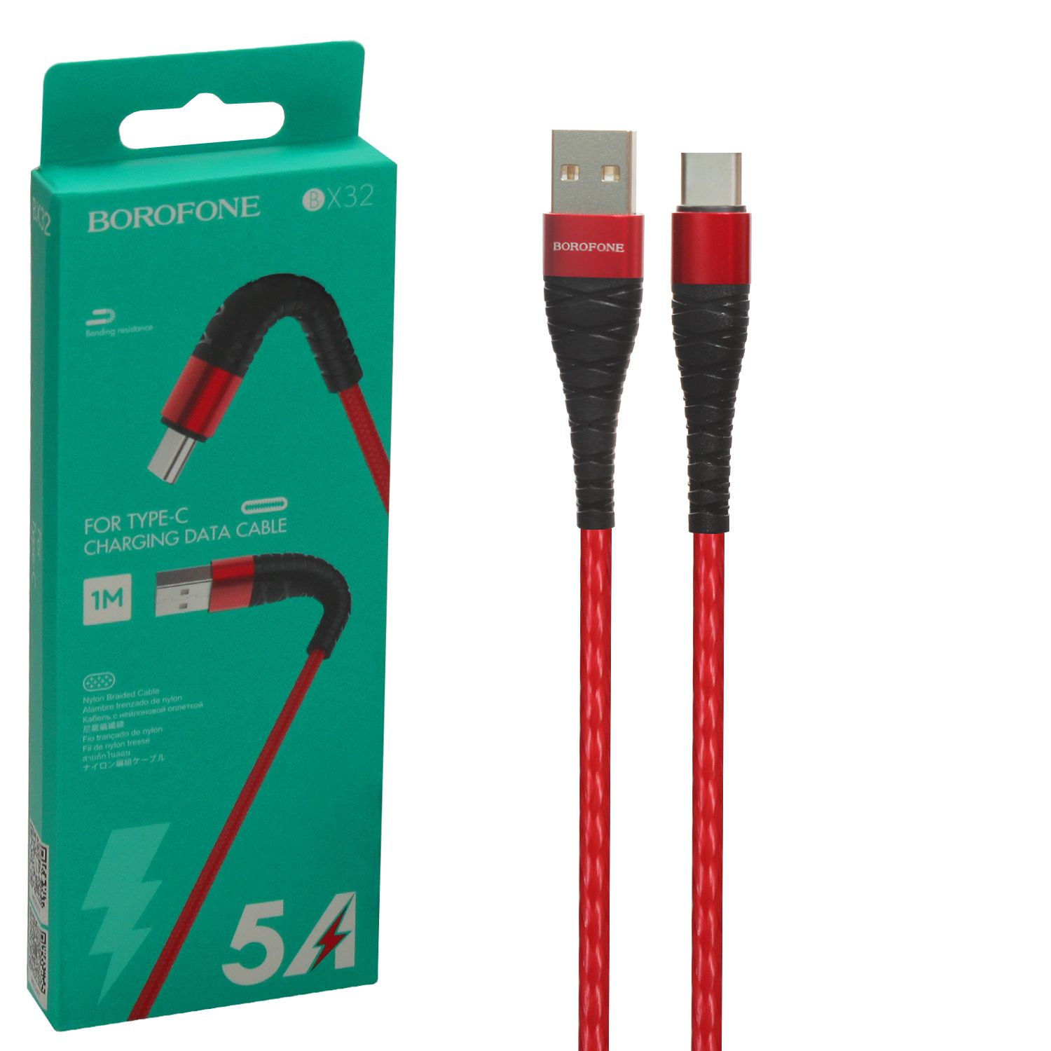 Borofone usb type c. Borofone кабель bx32. Borofone кабель USB-Type-c bx32. Кабель Borofone bx32 Type-c. USB кабель Borofone bx32 munificent Micro USB, 1м, 5a, нейлон (черный).